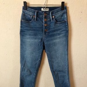 Madewell 10” High Rise Skinny Jeans